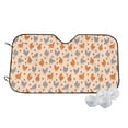 thumbnail image 1 of Daiia Funny Chicken Windshield Sun Shade for Car SUV Truck (Small ), Car Sun Shade Windshield, Car Shades for Front Windows, Sunshade for Car Windshield, 1 of 7