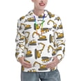 thumbnail image 1 of Daiia Funny Excavator Pattern Women's Fashion Hoodies & Sweatshirts with Kangaroo Pocket Hooded Sweatshirt with Eye-catching Drawstrings-Medium, 1 of 7