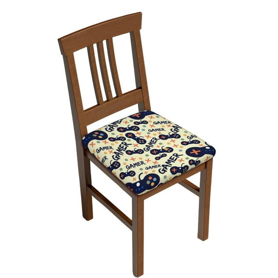 Daiia Game Controller Stretch Individual Couch Cushion Slipcovers Reversible Cushion Protector Slipcovers Sofa Cushion Protector Covers Milk Silk-16.9in