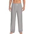 thumbnail image 1 of Daiia Gary Men's Sleep Pant with Pockets and Drawstring,Pajama Pants-X-Large, 1 of 9