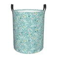 thumbnail image 1 of Daiia Geometric Elements Round Laundry Basket with Handles Thickened Waterproof Circular hamper,Dirty Clothes Storage Basket for Bedroom,Bathroom,College Dorm-Medium, 1 of 8