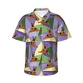 thumbnail image 1 of Daiia German Shepherd Dog Hawaiian Shirt for Men Gentle Cotton Regular Short Sleeve Casual-XX-Large, 1 of 9