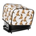 thumbnail image 1 of Daiia German Shepherd Dog Pattern 4 slice Toaster Cover, Toaster Appliance Dust-proof Cover For Kitchen Small Appliance Dust Cover and Fingerprint Protection, 1 of 7