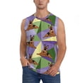 thumbnail image 1 of Daiia German Shepherd Dog Printed Men's Tank Tops,Casual Soft Sleeveless Gym Muscle Shirts Bodybuilding Tee-Medium, 1 of 8