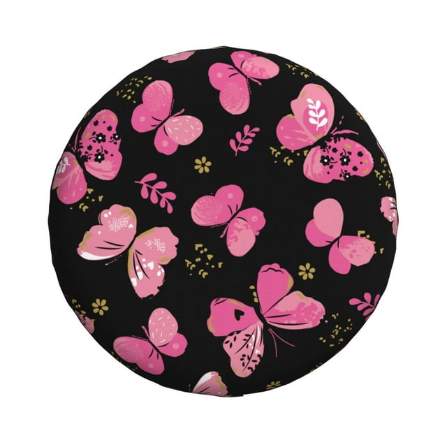Daiia Girl Butterfly Tire Covers , Travel Trailer Camper Truck SUV