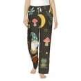 thumbnail image 1 of Daiia Gnome Insect Frog Women's Sleep Pant with Pockets and Drawstring,Pajama Pants-Medium, 1 of 9