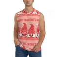 thumbnail image 1 of Daiia Gnomes Hold The Letters LOVE Printed Men's Tank Tops,Casual Soft Sleeveless Gym Muscle Shirts Bodybuilding Tee-Medium, 1 of 8