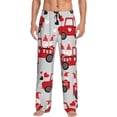 thumbnail image 1 of Daiia Gnomes On The Car Men's Sleep Pant with Pockets and Drawstring,Pajama Pants-Medium, 1 of 9