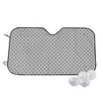 thumbnail image 1 of Daiia Gray Plaid Windshield Sun Shade for Car SUV Truck (Small ), Car Sun Shade Windshield, Car Shades for Front Windows, Sunshade for Car Windshield, 1 of 7