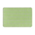 thumbnail image 1 of Daiia Green Gingham Front Door Mat, Heavy Duty Durable Welcome Mat for Outdoor Indoor, Dirt Trapper Waterproof Super Absorbent Door Mat, 16" x 24", 1 of 9