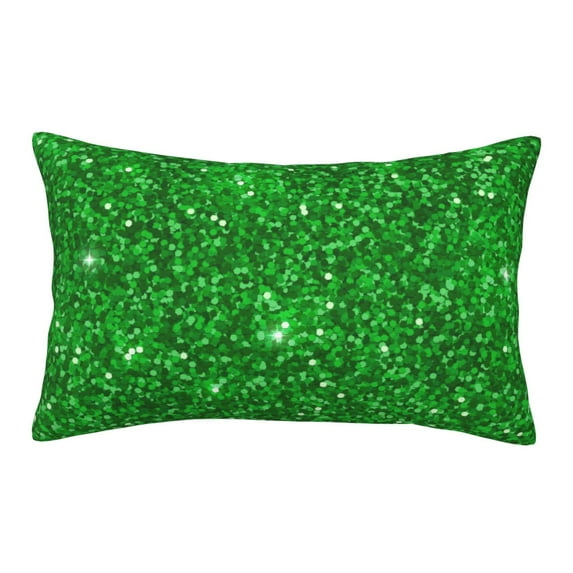 Daiia Green Glitter Bedding Waterproof Pillow Protector Zippered Queen – Bed Bug Proof Pillow Encasement-