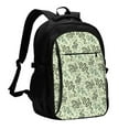 thumbnail image 1 of Daiia Green Snake Pattern USB Charging Backpack for Men and Women, Anti-Theft Backpack,Travel Backpack,School Backpack,College Backpack,Laptop Backpack, 1 of 7