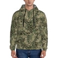 thumbnail image 1 of Daiia Green Snake Skin for Men's Fashion Hoodies & Sweatshirts with Kangaroo Pocket Hooded Sweatshirt Breathable & Moisture Wicking-Small, 1 of 7