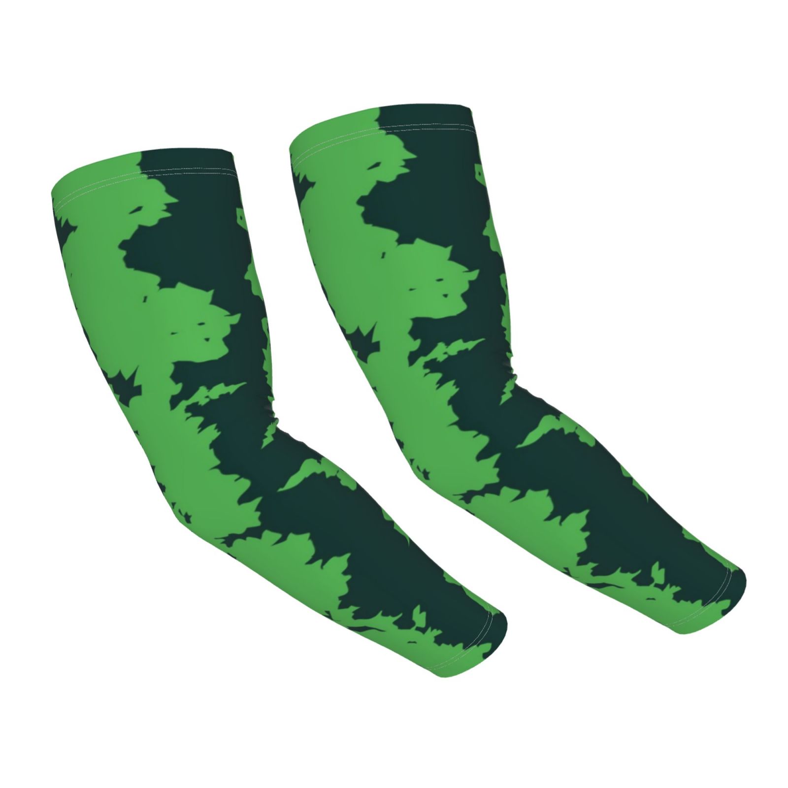 Daiia Green Stripes Of Watermelon UV Sun Protection Arm Sleeves ...