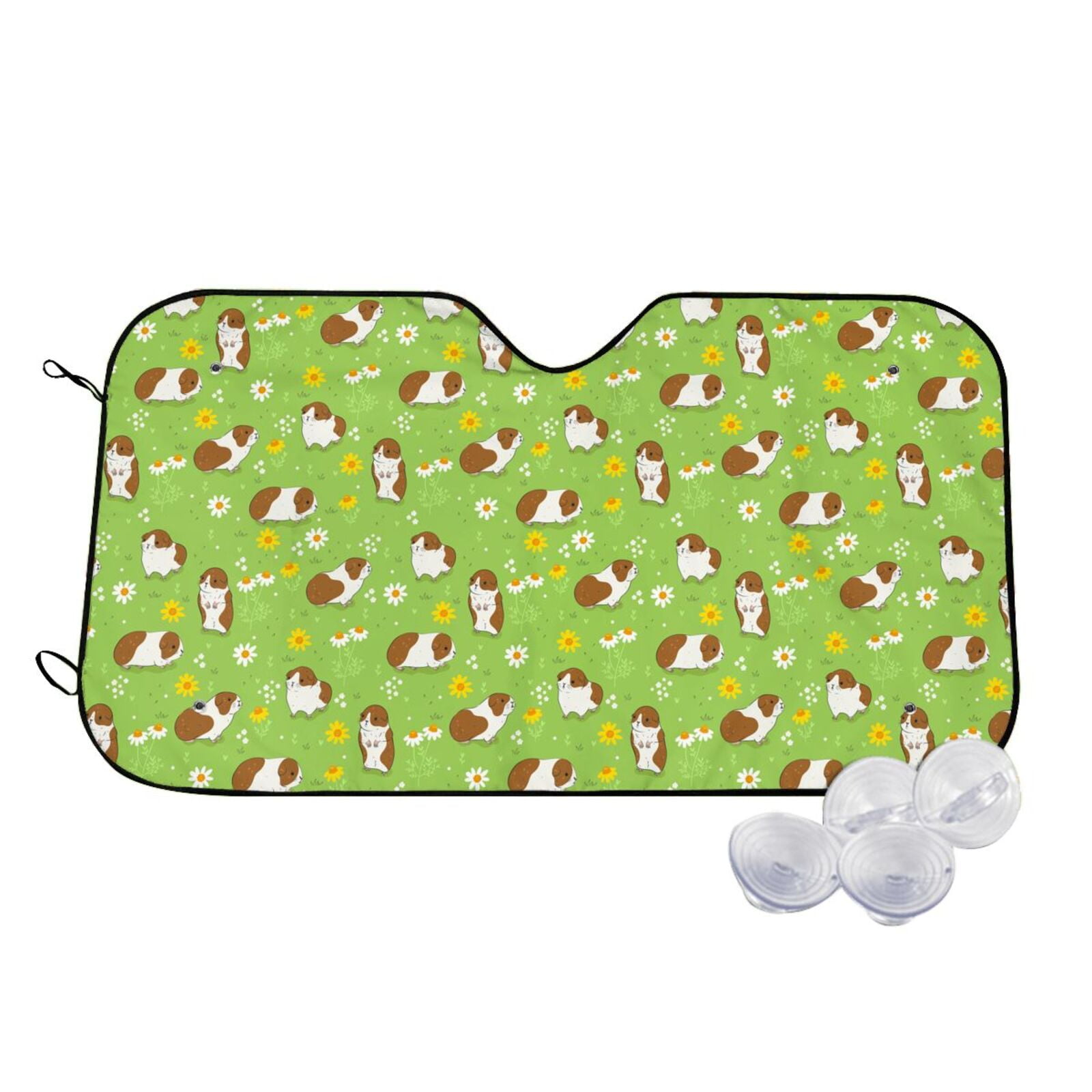 Daiia Guinea Pigs Windshield Sun Shade for Car SUV Truck (Small ), Car