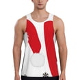thumbnail image 1 of Daiia HOHOHO Christmas Printed Men's Quick Dry Fit Muscle Tank Top Slim-Fit Tank Workout Tank Top Lightweight Sports Tank Top-XX-Large, 1 of 7