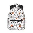 thumbnail image 1 of Daiia Halloween Dachshund School Backpack for Men Women, Unisex Large Waterproof Bookbag Schoolbag Casual Daypack for High School/College/Teens/Travel/Work Black, 1 of 8