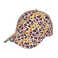 thumbnail image 1 of Daiia Halloween Pumpkin print Baseball Cap Men Women Golf Dad Hat Adjustable Original Classic Low Profile Hat Unconstructed Plain Cap, 1 of 9