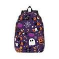thumbnail image 1 of Daiia Halloween Sweet Candy Vintage Canvas Backpack for Men and Women ,Hiking Backpack,Travel Laptop Bag for School,Large Capacity Backpack, 1 of 8