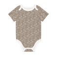 thumbnail image 1 of Daiia Hand Drawn Snake Printed Unisex-Baby Short Sleeve Onesies Bodysuits Baby Climbing Clothes Soft and Comfortable Romper with Expandable Shoulder Design-12 Months, 1 of 8