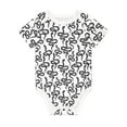 thumbnail image 1 of Daiia Hand Drawn Snake Printed Unisex-Baby Short Sleeve Onesies Bodysuits Baby Climbing Clothes Soft and Comfortable Romper with Expandable Shoulder Design-6 Months, 1 of 1