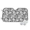 thumbnail image 1 of Daiia Hand Drawn Snake Windshield Sun Shade for Car SUV Truck ( ), Car Sun Shade Windshield, Car Shades for Front Windows, Sunshade for Car Windshield, 1 of 7
