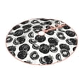thumbnail image 1 of Daiia Hand Drawn Tomatoes Drawing Merry Christmas Tree Skirt , Xmas Large Lace-up Tree Skirt, Santa Snowflakes Rustic Home Decorations New Year Party Farmhouse Decor-30", 1 of 7