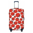 thumbnail image 1 of Daiia Hand Drawn Tomatoes Luggage Cover, Thickened Washable Travel Luggage Covers, Elastic Unique Baggage Covers for 18-20 inch Luggage-X-Large, 1 of 9
