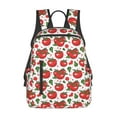 thumbnail image 1 of Daiia Hand Drawn Tomatoes School Backpack for Men and Women Lightweight Backpack Durable Backpack Water-Resistant,Travel,Work Bag, 1 of 9