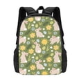 thumbnail image 1 of Daiia Happy Easter Backpack for Men and Women -Durable Backpack Large Capacity, Water-Resistant Bag with Adjustable Straps and Laptop Compartment, 1 of 9