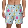 thumbnail image 1 of Daiia Happy Easter Mens Swim Trunks Swim Shorts Quick Dry Swim Shorts with Mesh Lining Pockets-XX-Large, 1 of 9