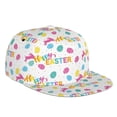 thumbnail image 1 of Daiia Happy Easter print Flat Bill Hats Flat Brim Trucker Cap Baseball Cap Adjustable Classic Low Profile Hat Unconstructed Plain Cap, 1 of 9