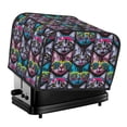 thumbnail image 1 of Daiia Happy Kitten Faces Pattern 4 slice Toaster Cover, Toaster Appliance Dust-proof Cover For Kitchen Small Appliance Dust Cover and Fingerprint Protection, 1 of 7