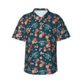 thumbnail image 1 of Daiia Happy Mother's Day Hawaiian Shirt for Men Gentle Cotton Regular Short Sleeve Casual-3X-Large, 1 of 9
