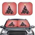 thumbnail image 1 of Daiia Happy New Year3 2PCS Car Windshield Sun Shade, Foldable Sun Shield for Car Front Window, Auto Sun Blocker Visor Protector Universal for Truck SUV Pickup-Medium, 1 of 7