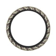 thumbnail image 1 of Daiia Happy Skeleton Steering Wheel Cover Auto Steering Wheel Covers Breathable Anti-Slip Steering Wheels Car Interior Decor Accessories for Men Women Universal 15 Inch, 1 of 8