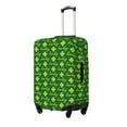 thumbnail image 1 of Daiia Happy St. Patrick's Day Luggage Cover, Thickened Washable Travel Luggage Covers, Elastic Unique Baggage Covers for 18-20 inch Luggage-Medium, 1 of 7