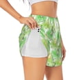 thumbnail image 1 of Daiia Happy St. Patricks Day Pattern Women's 2 in 1 Running Shorts - Lightweight Athletic Workout Gym Yoga Shorts Liner with Phone Pockets-Small, 1 of 7