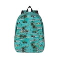 thumbnail image 1 of Daiia Hawaii Palms Vintage Canvas Backpack for Men and Women ,Hiking Backpack,Travel Laptop Bag for School,Large Capacity Backpack, 1 of 1