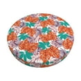 thumbnail image 1 of Daiia Hawaiian Style Stool Covers Round,Round Bar Stool Covers Waterproof Bar Chair Covers Washable Stool Cushion Slipcover for 12-14 Inch Chair-, 1 of 7