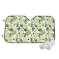 thumbnail image 1 of Daiia Hawaiian Style Windshield Sun Shade for Car SUV Truck (Medium ), Car Sun Shade Windshield, Car Shades for Front Windows, Sunshade for Car Windshield, 1 of 7