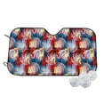thumbnail image 1 of Daiia Hawaiian Style Windshield Sun Shade for Car SUV Truck ( ), Car Sun Shade Windshield, Car Shades for Front Windows, Sunshade for Car Windshield, 1 of 7