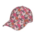 thumbnail image 1 of Daiia Hearts for Valentines day print Baseball Cap Men Women Golf Dad Hat Adjustable Original Classic Low Profile Hat Unconstructed Plain Cap, 1 of 6