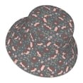 thumbnail image 1 of Daiia Hedgehogs and Flowers1 Pattern Bucket Hat - Trendy Cotton Sun Hat for Beach, Golf, Fishing - Fun Outdoor Vacation Boonie for Men and Women, 1 of 9
