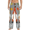 thumbnail image 1 of Daiia Hello Fall Gnomes Men's Sleep Pant with Pockets and Drawstring,Pajama Pants-Medium, 1 of 9