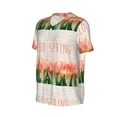thumbnail image 1 of Daiia Hello Spring Mens Baseball Jersey Button Down Shirts Short Sleeve Sports Uniforms-Small, 1 of 9
