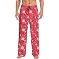 thumbnail image 1 of Daiia Hello Summer Flamingo Men's Sleep Pant with Pockets and Drawstring,Pajama Pants-XX-Large, 1 of 9