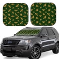 thumbnail image 1 of Daiia Hohey Bee 2PCS Car Windshield Sun Shade, Foldable Sun Shield for Car Front Window, Auto Sun Blocker Visor Protector Universal for Truck SUV Pickup-Medium, 1 of 7