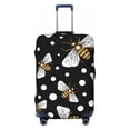 thumbnail image 1 of Daiia Honey Bees at Night Luggage Cover, Thickened Washable Travel Luggage Covers, Elastic Unique Baggage Covers for 18-20 inch Luggage-X-Large, 1 of 9