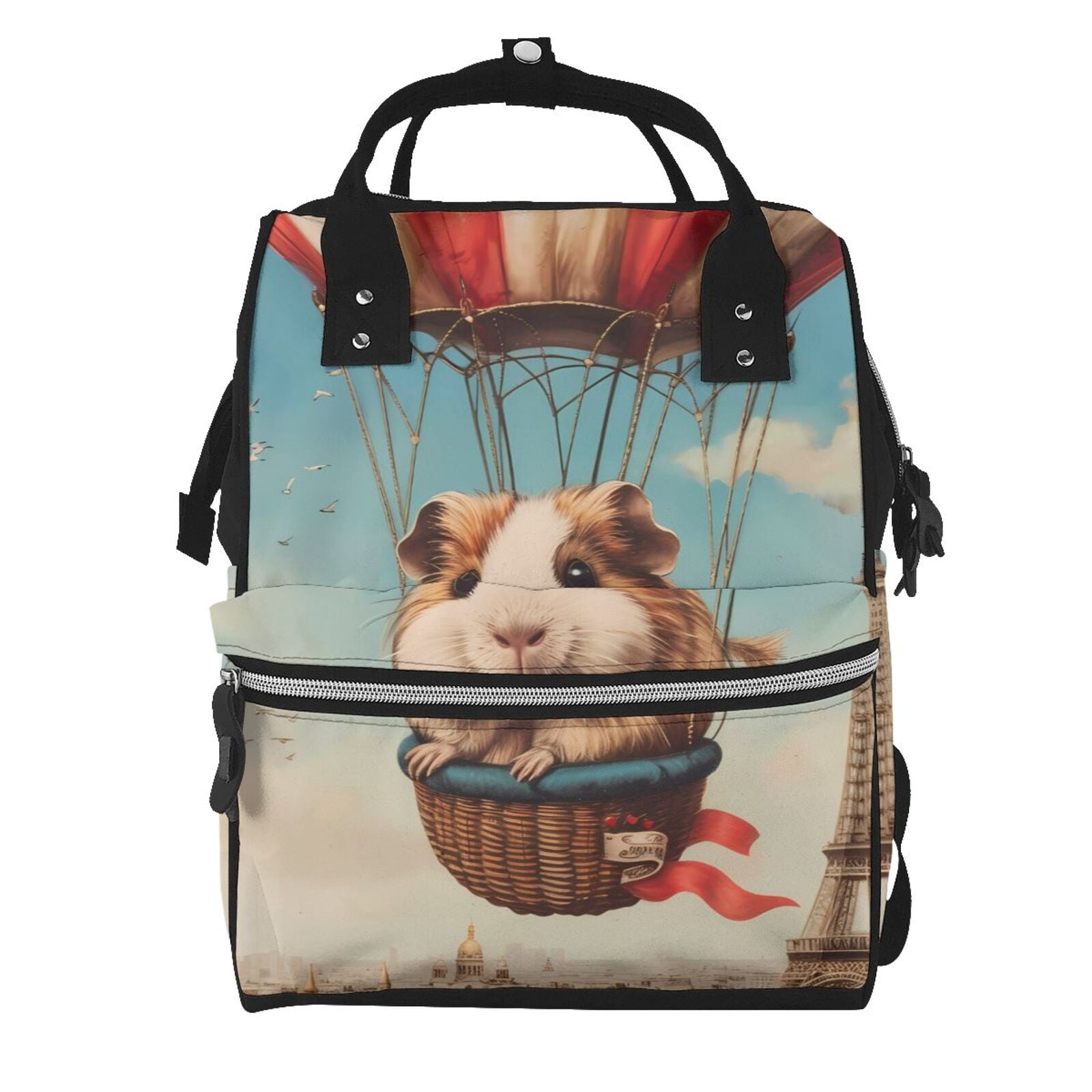 Babies Hot Air Balloons Pouch Bag